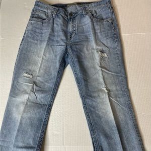 Men’s BKE Stone Wash Distressed Jeans - Derek - Sz 36